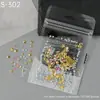 Accesorios transfronterizos para uñas de verano estilo oceánico perlas cuentas de sirena metal estrella de mar concha decoraciones para bolsa al por mayor