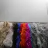 Novo Veludo de Ovelha Bicolor, Clareador e Cacheado, Brinquedo de Roupa de Caxemira Pelúcia, Tecido de Pele de Ovelha