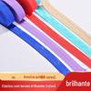 Atacado do Fabricante Fita de Borda 7070 Espessa de Nylon, Elástico para Punho, Nylon com Acabamento Brilhante e Alta Elasticidade