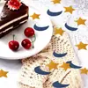 Linternas de Confeti de Estrellas y Luna Transfronterizas Diseño para Fiesta Navideña Decoración de Escritorio con Confeti de Luna Lanzamiento