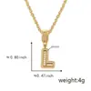 Nuevo colgante de letra inglesa con circonita incrustada, collar de moda, joyería de diseño de nicho ins europeo y americano, venta al por mayor