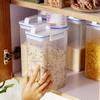 Cubo de Arroz para el Hogar Tanque de Almacenamiento Cocina a Prueba de Insectos y Humedad Tanque Sellado Cubo de Almacenamiento de Granos Tanque de Arroz Cubo para Comida de Gato y Perro