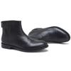 SYD Botas Chelsea Retro Britânicas Botas de Couro Retro Couro Feitas à Mão Bico Fino Antigo Casual de Negócios Sapatos de Couro de Cano Alto