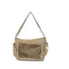 Bolsa Transparente Estilo Japonês Casual Versátil para Campus Grande Capacidade Simples de Ombro Cruzado para Meninas Bolsa Mensageiro