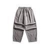 Planetmusic Pantalones Casuales Retro de Lino Estilo Japonés de Pierna Ancha para Hombre Pantalones Holgados con Botones Pantalones Zanahoria 0367