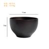 Tazón de madera de azufaifo estilo japonés Tazón para fideos Tazón para sopa Juego de vajilla para el hogar Tazón de madera para niños Tazón para comida de bebé Tazón para ensalada/fruta