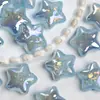Papel de Caramelo Ding Yi Estrellas Pequeñas Luna Fría Resina Galvanizada Estrella de Cinco Puntas Cuentas Accesorios para Cadena de Teléfono Pulsera Materiales