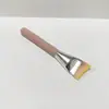 Novo Pincel Foundation Curvo, Ultrafino e Flexível, Não Absorve o Pó, Chanfrado Cauda de Peixe, Cabeça Plana para Máscara, Corretivo, Base Líquida