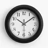 Reloj de pared para uso doméstico, reloj simple de pared para sala de estar y dormitorio, reloj de cuarzo, no requiere perforación, forma redonda, disponible para venta al por mayor