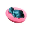 Molde de Silicone para Embossing em Formato de Bebê Molde para Bolo Fondant Decoração de Bolo Molde para Arte em Açúcar