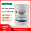 Os fabricantes produzem pasta de solda de chumbo 163 graus ponto de fusão pasta de solda SMT 500g placa de circuito de solda eletrônica pasta de solda sem lavagem