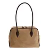 Bolso de Hombro Casual de Diseño de Nicho para Mujer 2025 Invierno Nuevo Textura de Alta Gama Lujo Accesible Bolso Simple para Hombro o Axila