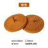 Cordón de color 6 mm elástico elástico cordón de zapato plano adulto niños gratis cordón perezoso zapatilla con cuerda venta al por mayor