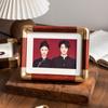 Imprimir foto y marco de fotos personalizado diy 6 pulgadas mesa de crecimiento para niños sentido avanzado marco de fotos familiar pared de marco vacío