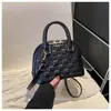 Bolso de Mano Pequeño Estilo Coreano 2025 Nuevo de Moda Bolso de Verano Textura Color Puro Estilo Occidental Bolso Cruzado para Mujer Bolso de Concha