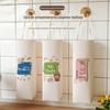 Taobao Hot Storage Bag Cartoon Text Series Armazenamento de saco de lixo Armazenamento de saco plástico Parede pendurada não esconde