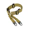 Correa Táctica Multifuncional de Paracord de un Solo Punto, Correa Cruzada de Doble Punto para Pistola de Agua, Correa de Arma para Exteriores