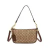 Elegante bolso pequeño para mujer, nuevo bolso cuadrado pequeño estampado estilo coreano 2026, bolso de axila Koujia, bolso de hombro y bandolera de moda