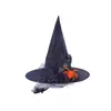 Fabricante Atacadista de Decoração de Chapéu de Vassoura de Bruxa Fantasia de Vassoura Voadora para Festa de Halloween Cosplay