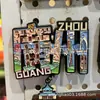 Fabricantes de Dongguan Produzem Emblemas de Pintura de Liga de Zinco de Alta Qualidade e Emblemas de Ímã de Geladeira Comemorativos de Guangzhou com Grande Quantidade e Preço Favorável