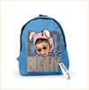 Mochila Estampada en 3D de Moda Casual Diaria para Estudiantes de Verano 2021 Amazon Cross-borDer con Patrón de Hojas Nuevas