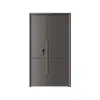 Portas de Alumínio Fundido com Designs Únicos, Portas de Segurança Finamente Esculpidas, Portas Duplas para Vilas, Portas de Segurança Rurais, Portas de Entrada Principal, Vendas Diretas de Fábrica