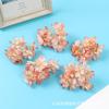 Flores Artificiais, Cabeças de Hortênsia com Bordas Queimadas, Materiais para DIY, Flores Artificiais, Flores Artificiais para Uso em Casamento, Flores Decorativas Realistas de Alta Qualidade