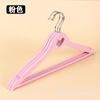 Comercio exterior transfronterizo color madera imitación corazón plástico perchas estilo nórdico perchero de doble uso para ropa húmeda y seca colgador de ropa para el hogar venta al por mayor