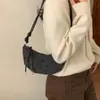 Bolso Bandolera Retro Casual para Axila para Mujer 2025 Nuevo de Moda Tendencia Bolso de Hombro Lunares Textura de Alta Calidad Bolso para Viajes