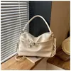 Bolsa de Axila de Grande Capacidade para Mulheres 2026 Nova Outono Retrô para o Trabalho Bolsa de Ombro Único Toque de Luxo Bolsa Tote Transversal