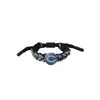 Pulseira Naruto Sharingan Unissex Trançada Acessórios Periféricos de Anime Estilo Casal Pingente Substituível