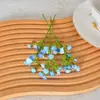 Mini flores de gypsophila artificiales, 13 o 19 tallos, estilo de goma suave, decoración fresca para bodas, ramo de novia, flores artificiales