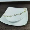 Faixa de Cabelo Pérola de Fada Suave Liga Estilo Floresta Versátil Simples Cristal Fino Luxo Discreto Super Fada Presilha de Cabelo Strass
