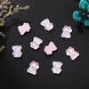 Novas Joias de Unha Artística Diamante Moca de Vidro de Cristal Bichon de Fundo Plano Joias DIY Fantasia Colorida Decoração de Unha Usável
