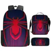 Mochila de Liberación Rápida Transfronteriza de Spider-Man Mochila Escolar para Estudiantes de Primaria y Secundaria Mochila de Anime de Gran Capacidad