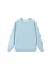 Sudadera Pesada de Cuello Redondo Talla Europea 320g Transfronteriza para Hombres y Mujeres, Hombro Caído Ajuste Holgado Color Sólido Estilo Básico Top de Manga Larga para Parejas