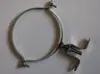 Soporte para chimenea de calentador de agua Fuliren 60, abrazadera para tubería de 80 mm, soporte de 180 grados, varilla de suspensión, abrazadera de acero inoxidable