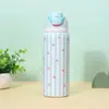 Taza Térmica Owala Freesip Taza de Agua Taza Térmica de Acero Inoxidable con Popote, Taza Móvil, Taza con Tapa Pop-Up, Taza Portátil
