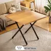 Mesa pequeña, mesa plegable, mesa de comedor para uso doméstico, mesa redonda sencilla para viviendas de alquiler, mesa portátil para exteriores para instalar puestos y comer