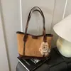 Nova Bolsa de Trabalho de Alta Qualidade para Mulheres Outono 2025, Bolsa de Ombro Estilosa, Bolsa Tote Casual da Moda de Grande Capacidade