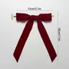 Cinta de Terciopelo Transfronteriza Lazo Diagonal Adornos Navideños Pinzas para el Cabello Decoraciones para Envoltura de Regalos Botella de Vino Artículos de Decoración para el Hogar