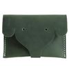 Creativo Cuero bolsa de almacenamiento para certificado de licencia de conducir simple elefante monedero cambio tarjetero de cuero suave con hebilla ultradelgado