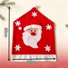Nuevas Decoraciones Navideñas Fundas de Silla de Terciopelo Navideñas Fundas Decorativas para Sillas de Navidad El Más Vendido de Amazon En Stock