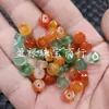 Ágata de corte recto, cuentas múltiples de jade, cuentas sueltas, calcedonia roja, amarilla, azul, verde, cuentas separadoras, cuentas de ábaco, accesorios de joyería, cuentas
