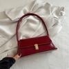 Bolso Sencillo Bajo el Brazo Primavera y Verano Nueva Estética 2024 Distintivo Moda Casual Color Sólido Bolso de Hombro Bolso Estético para Mujer