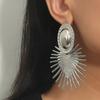 Pendientes de moda transfronterizos explosivos, pendientes exagerados de comercio exterior europeo y americano, pendientes de moda, pendientes de alto sentido.