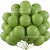 Set de Decoración de Cumpleaños Retro a Color Transfronterizo de 10 y 12 Pulgadas con 30 Cadenas de Globos de Cumpleaños para Eventos de Fiesta y Decoraciones de Boda