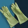 Luvas para Tarefas Domésticas Luvas para Lavar Louça na Cozinha Cor Degradê Luvas de PVC Luvas para Limpeza Doméstica Luvas de Borracha Resistentes ao Desgaste