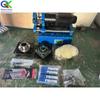 Máquina de perfuração hidráulica de esteira portátil máquina de furo concêntrico automático pequena escavadeira equipamento de manutenção