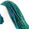Suministro directo de fábrica color AB chapado en espinela cuentas de colores diy accesorios semiacabados cuentas de vidrio de cristal al por mayor